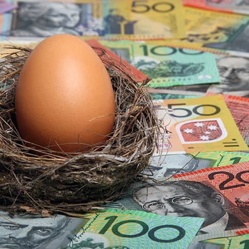 superannuation nestegg dollars