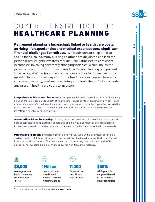 SS&C HealthHub brochure thumbnail